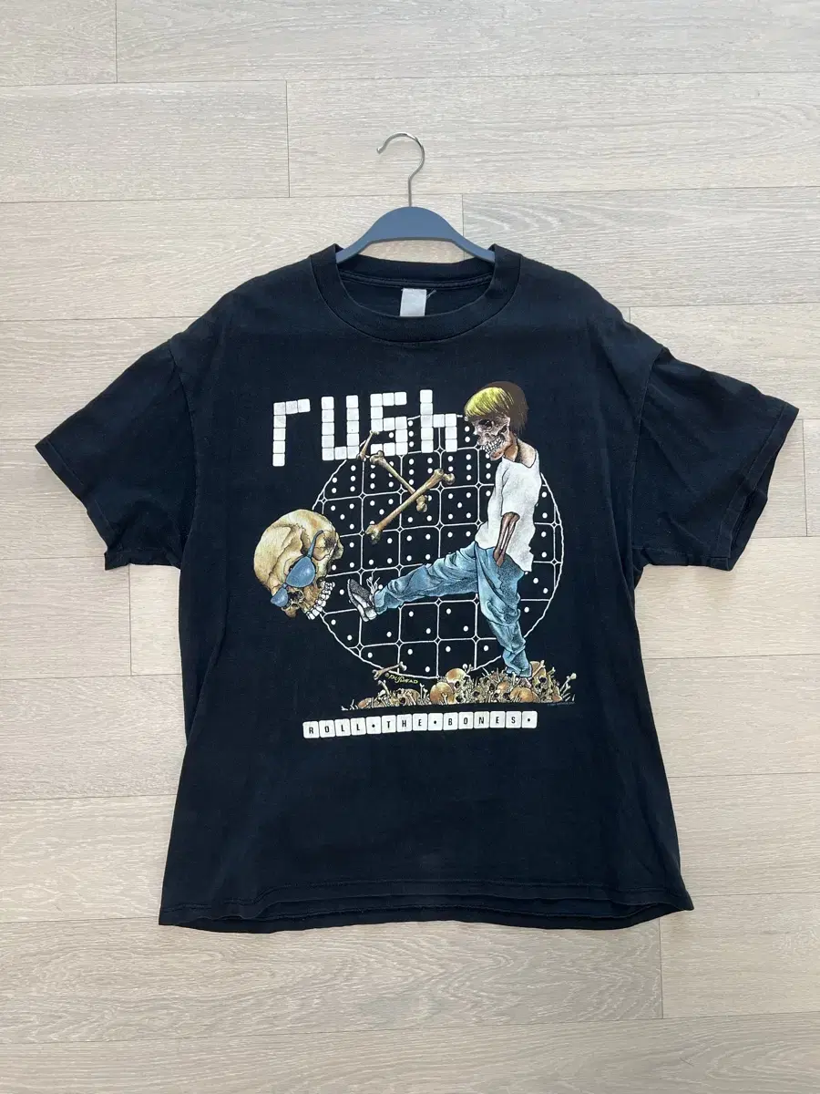 Rush 러시 90s 빈티지 밴드티 티셔츠